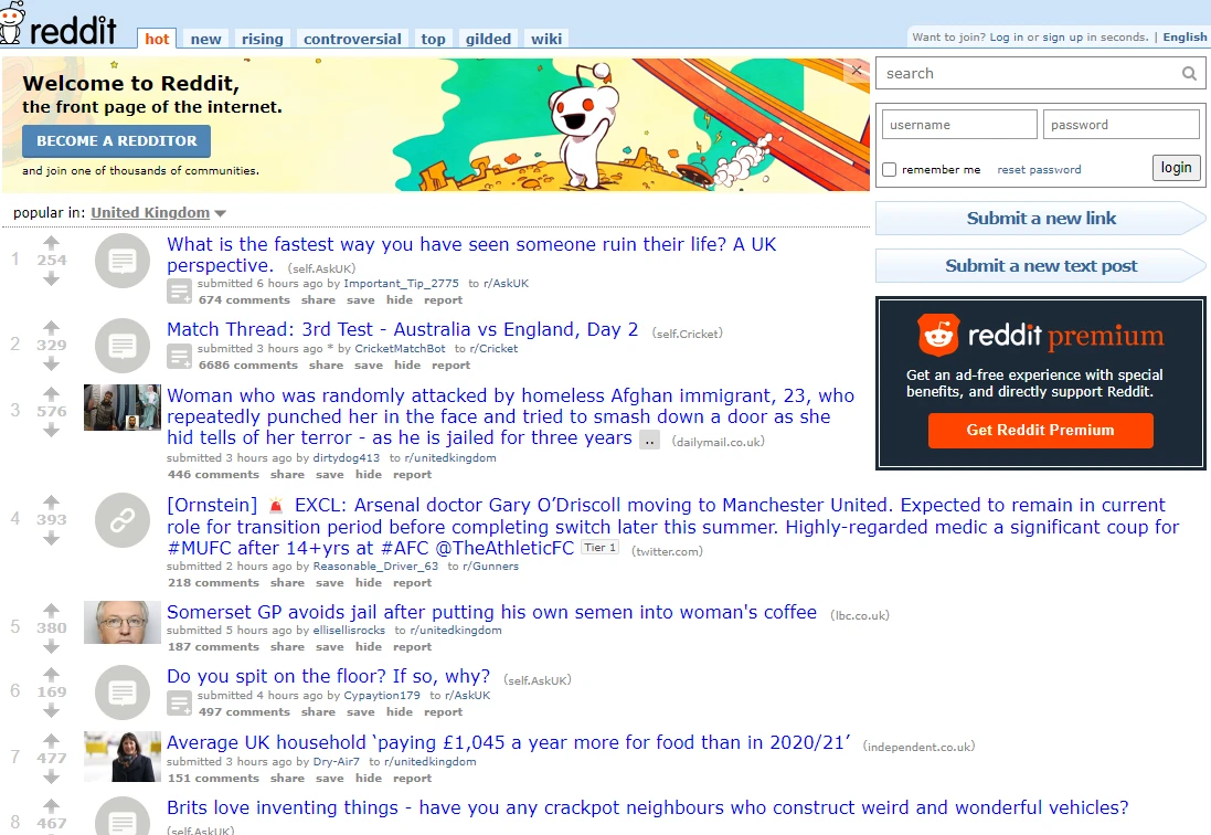 old reddit